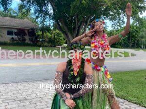 Hula Dancers Character Hire