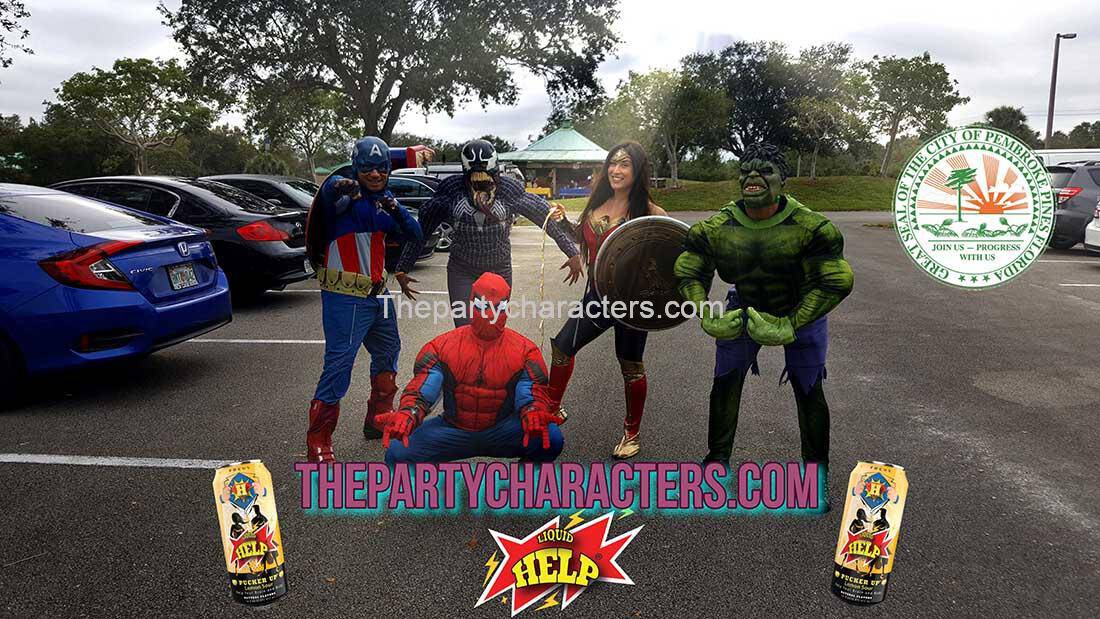 Pembroke Pines party characters