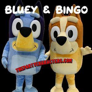 bluey and bingo costumes for kids parties