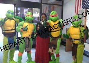 ninja turtle characters for parties