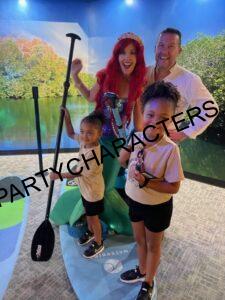 Princess Ariel performer for mermaid birthday party celebrations