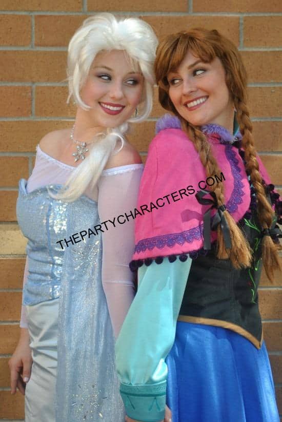Princess Elsa party character near me for kids birthday party in Weston FL