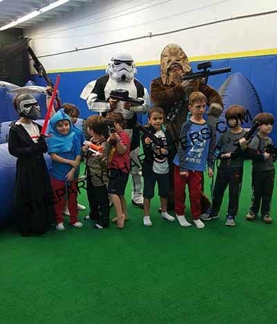 Star Wars party characters for kids events in Plantation Florida